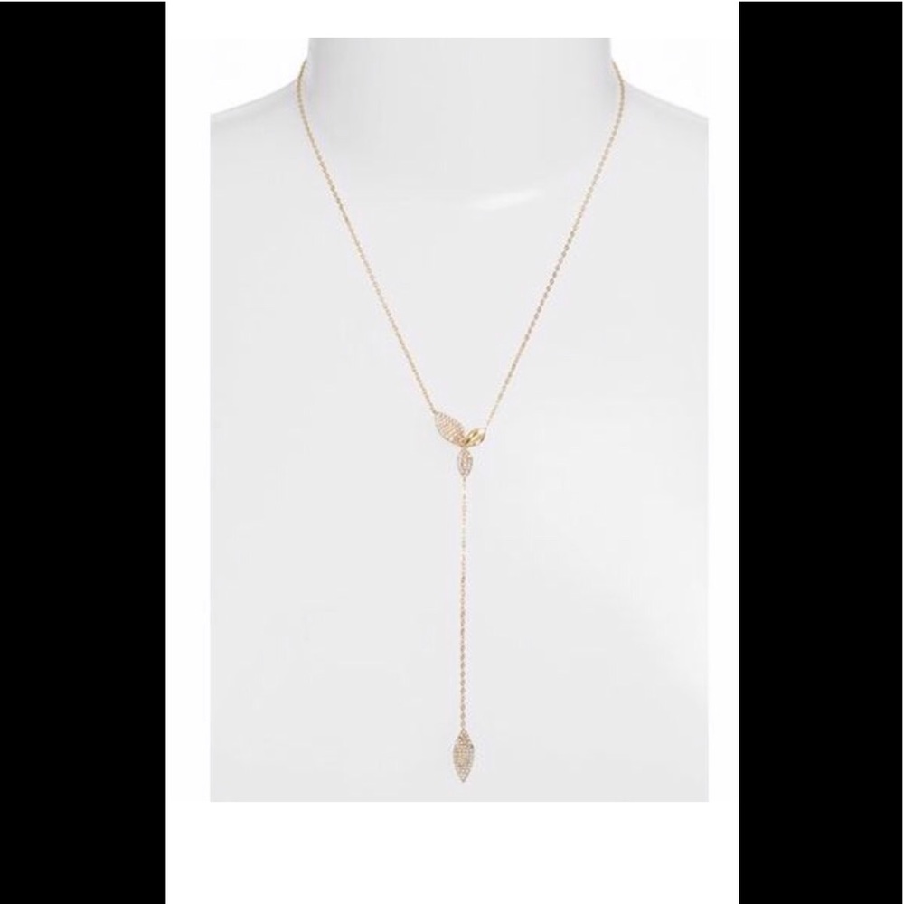 NADRI Cubic Zirconia Y-Necklace